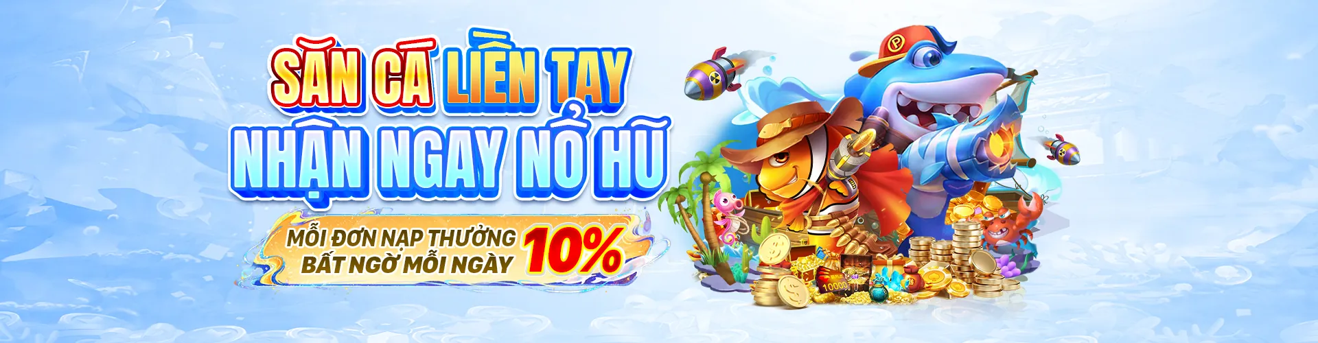 Thế giới Bắn Cá jiun88 Nổ Hũ đầy màu sắc